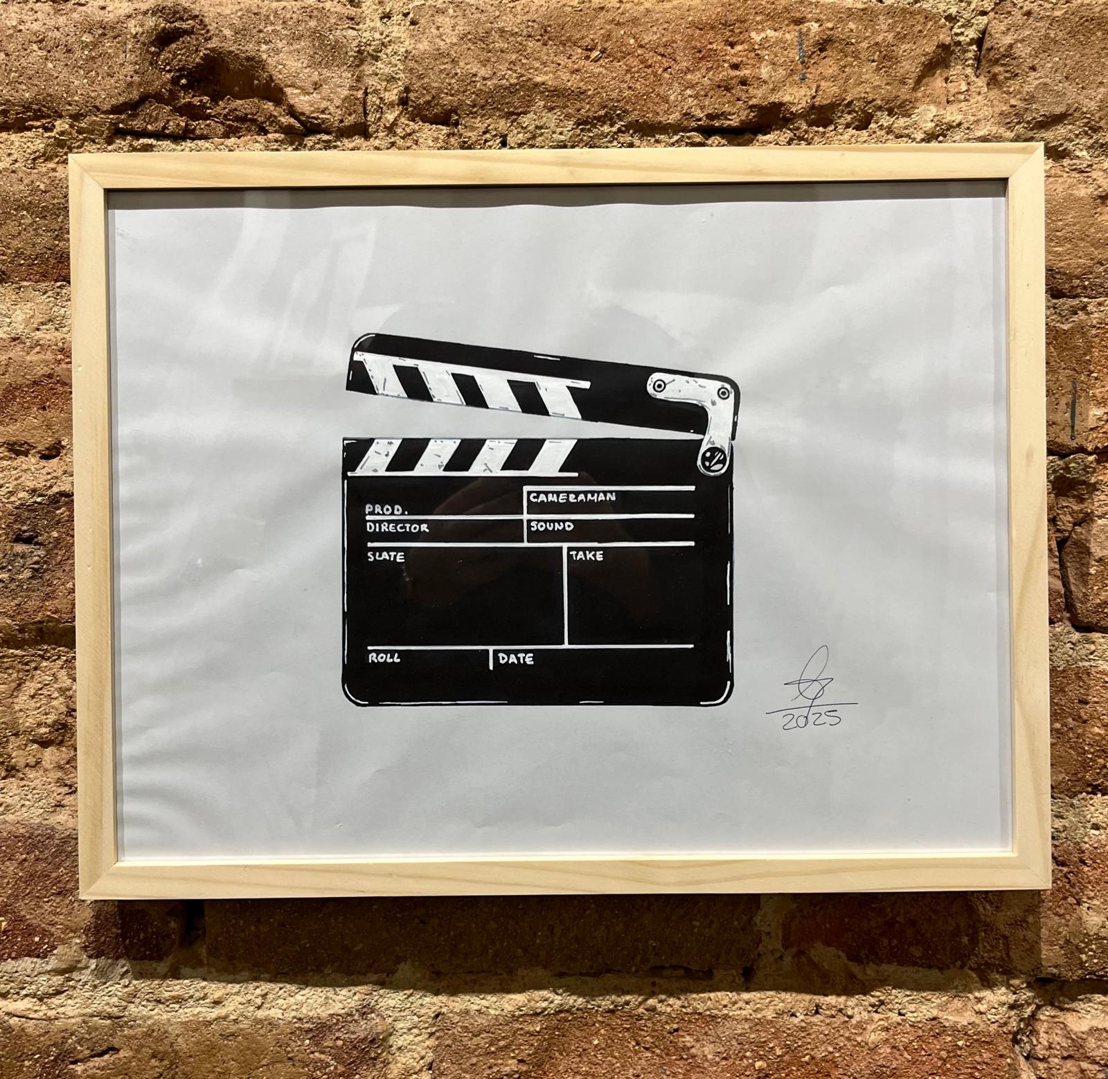 Cuadro claqueta Edelweiss