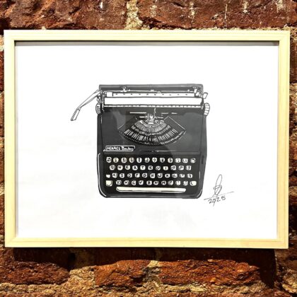 Cuadro maquina escribir Edelweiss