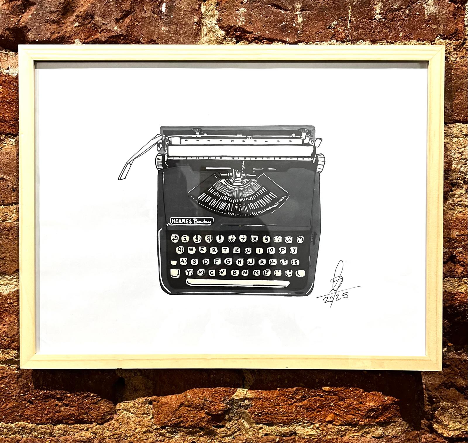 Cuadro maquina escribir Edelweiss